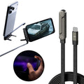 Charging 2-in-1 Cable Stand with built-in phone holder and USB-C fast charging cable
