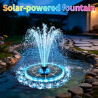 Outdoor Solar Fountain for Garden