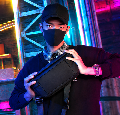Sling Bag with LED Display