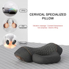 Electric Neck Massage Pillow with Multiple Massage Modes and Heat Therapy