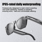 AI Smart Glasses with IP65-rated design for daily outdoor use