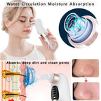 Pore vacuum cleaner showing blackhead extraction and facial cleansing technology