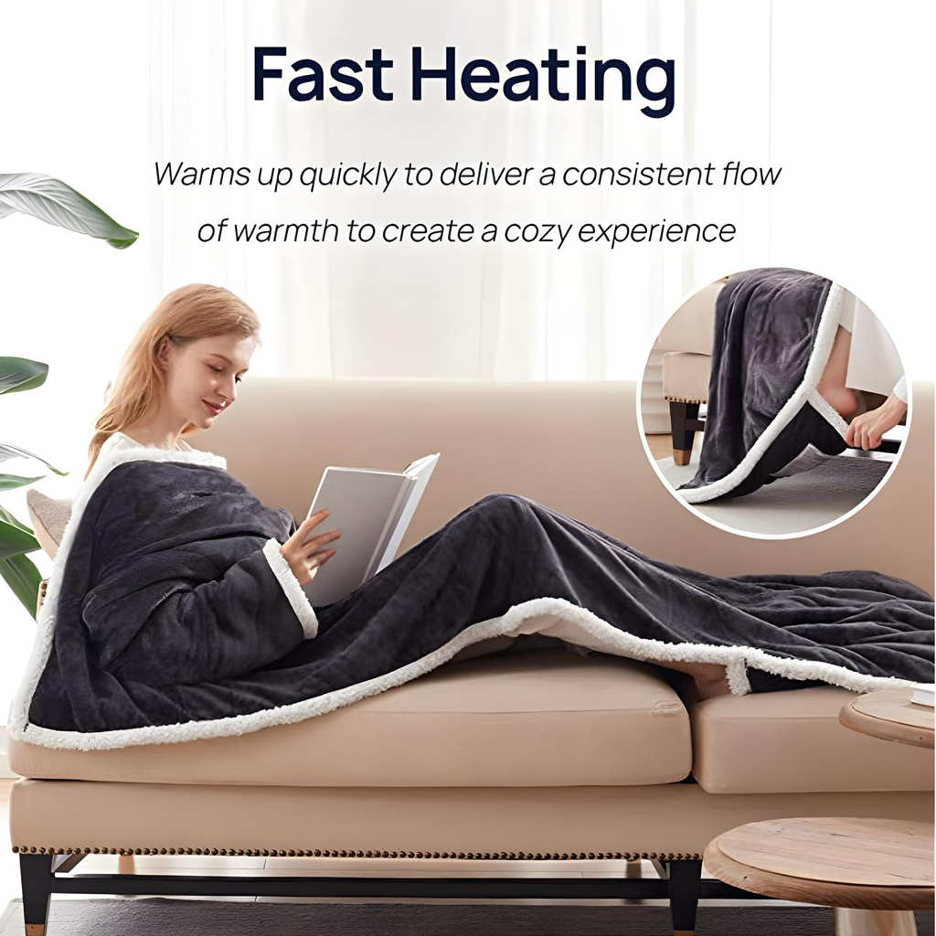 Wearable Electric Heated Blanket