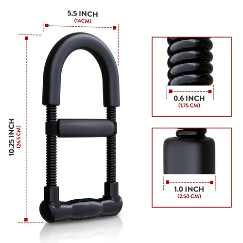 Wrist Muscles Exerciser with adjustable tension settings and workout guide
