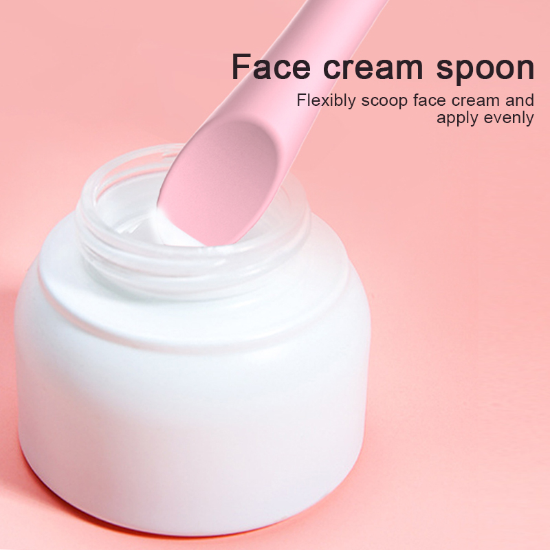 Soft silicone makeup stencil with ergonomic design and comfortable grip