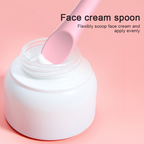 Soft silicone makeup stencil with ergonomic design and comfortable grip