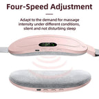Menstrual heating belt featuring four-level heat and massage adjustment modes