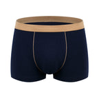 Men's cotton underwear plus size fat guy boxers breathable 3D seamless sexy youth cotton red boxers