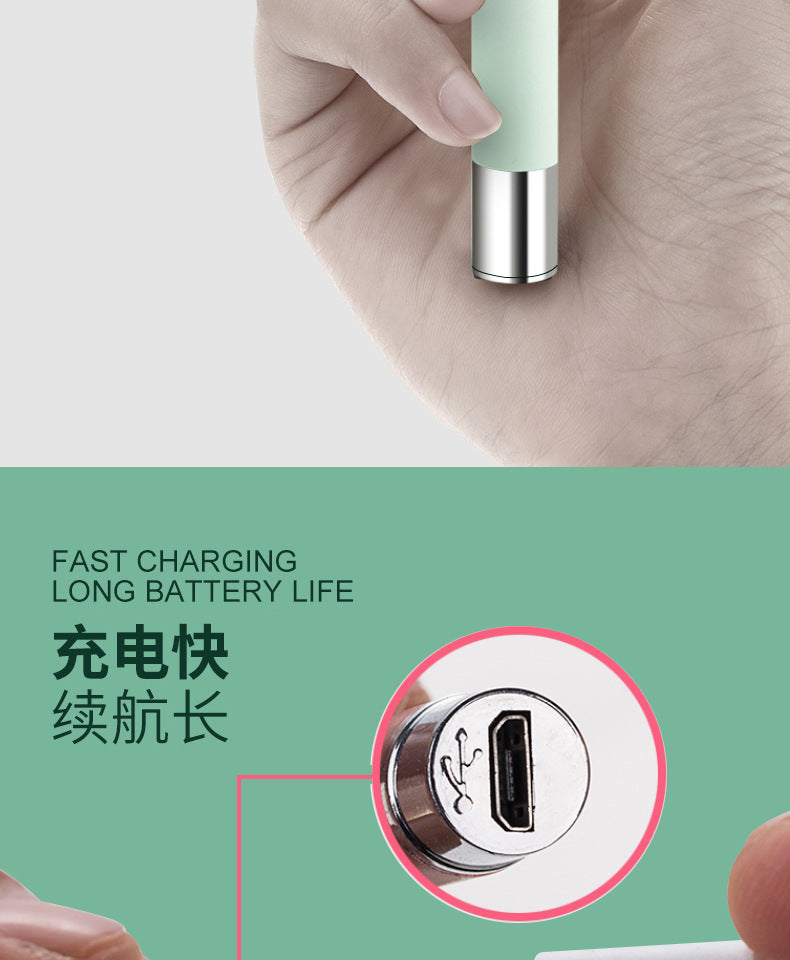 Luminous ear scoop set baby ear picking tool usb charging with light ear scoop ear scoop ear scoop