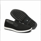 Old Beijing Cloth Shoes Casual Cloth Shoes Driving Exercise Running Comfortable Breathable Soft Sole Wear-resistant Non-slip Black Cloth Shoes