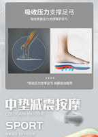 Sports Insoles, Summer Military Training Soft Soles, Shock-Absorbing Men's Sweat-Absorbing Insoles, Flat Arch Full Padded Heel Insoles Wholesale